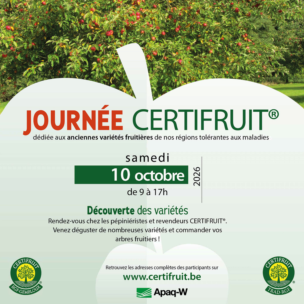 Affiche de la Journée CERTIFRUIT 2026